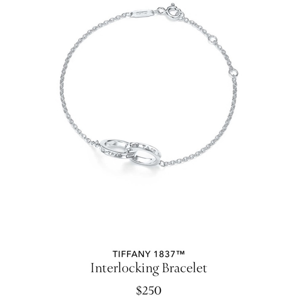 Tiffany & Co. Interlocking Bracelet